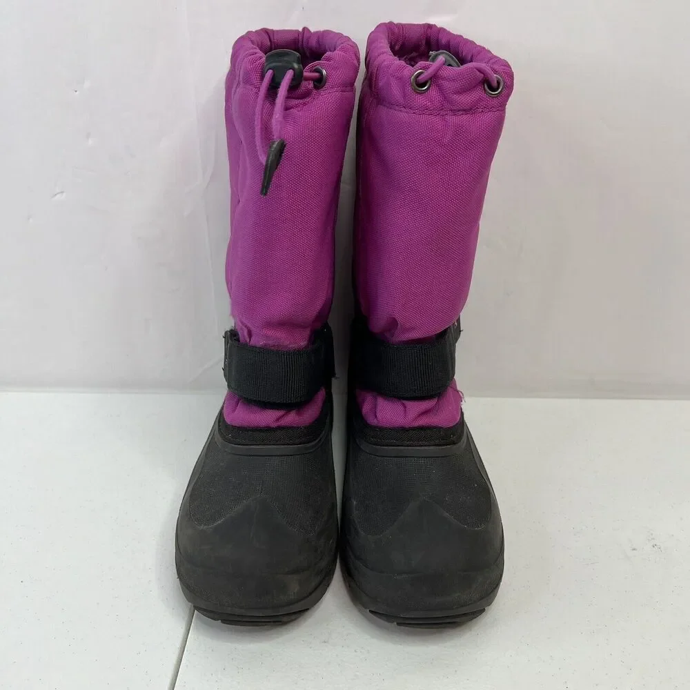 Kamik Kids Size 4 Boots Rocket Waterproof Insulated Winter Magenta Pink‎ Warm